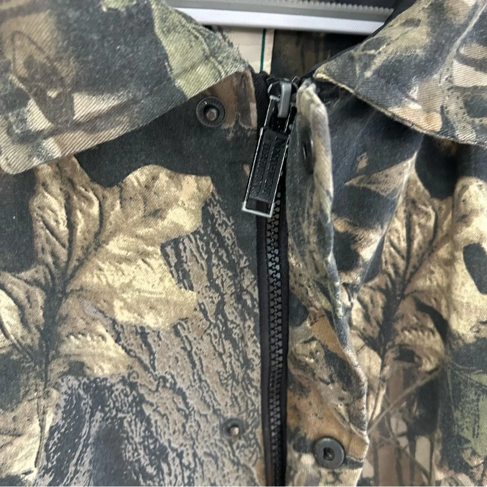 Mossy Oak Breakup Camouflage Brown Northwest Territory Large Bomber Jacket‎